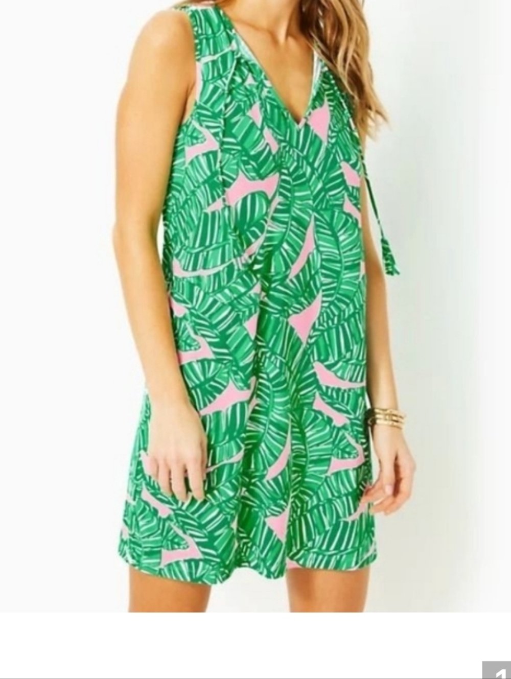 Lilly Pulitzer Johana Beach Cover Up Dress Size Large